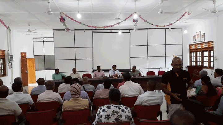 Divisional Agriculture Committee meeting at DS Office 17 10 2019