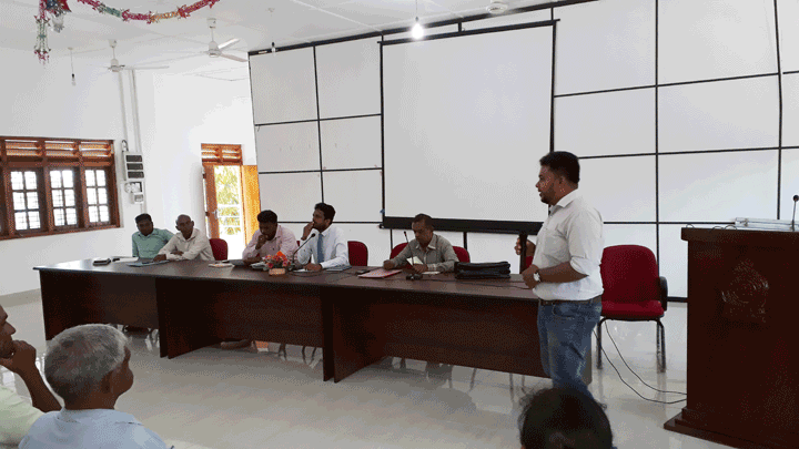 Divisional Agriculture Committee meeting at DS Office 17 10 2019 2